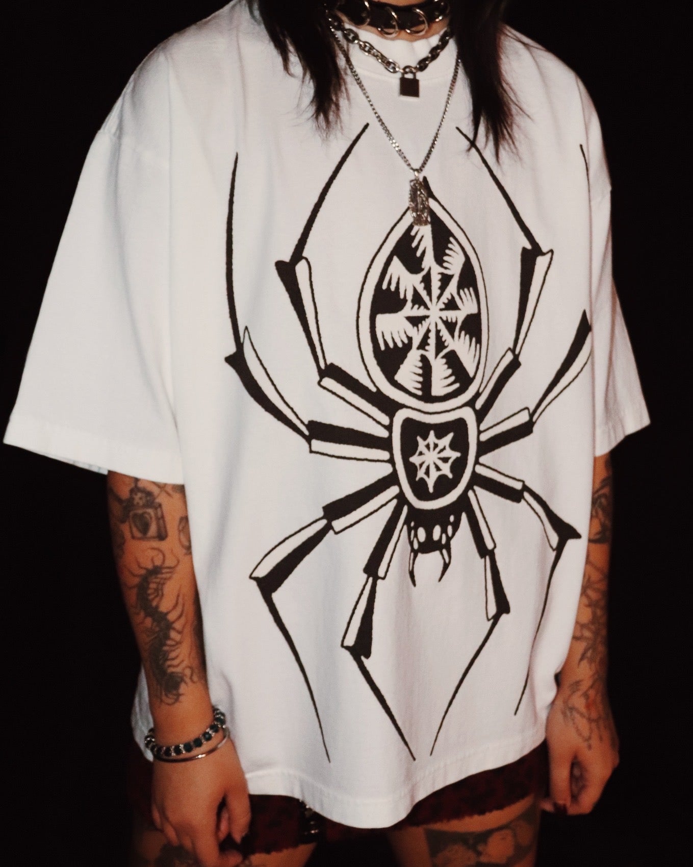 Black Widow - Tee (White)