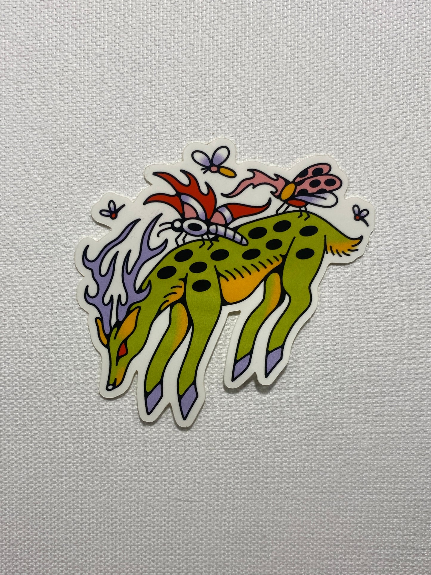 Buggy Deer - Sticker